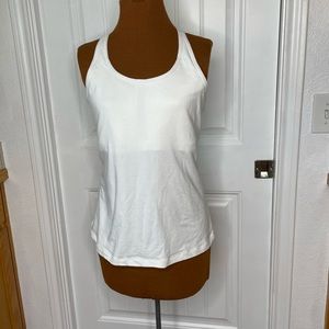 Nike White Racerback Tank XL